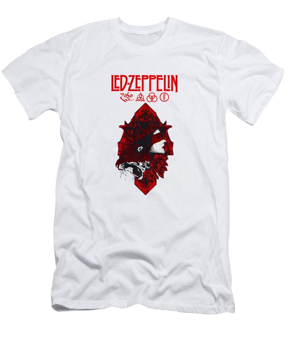 Led Zeppelin Logo Matthew Edwards T-Shirt