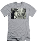 Lee Scratch Perry in Black Arc Reggae Boy Aaron Lloyd T-Shirt