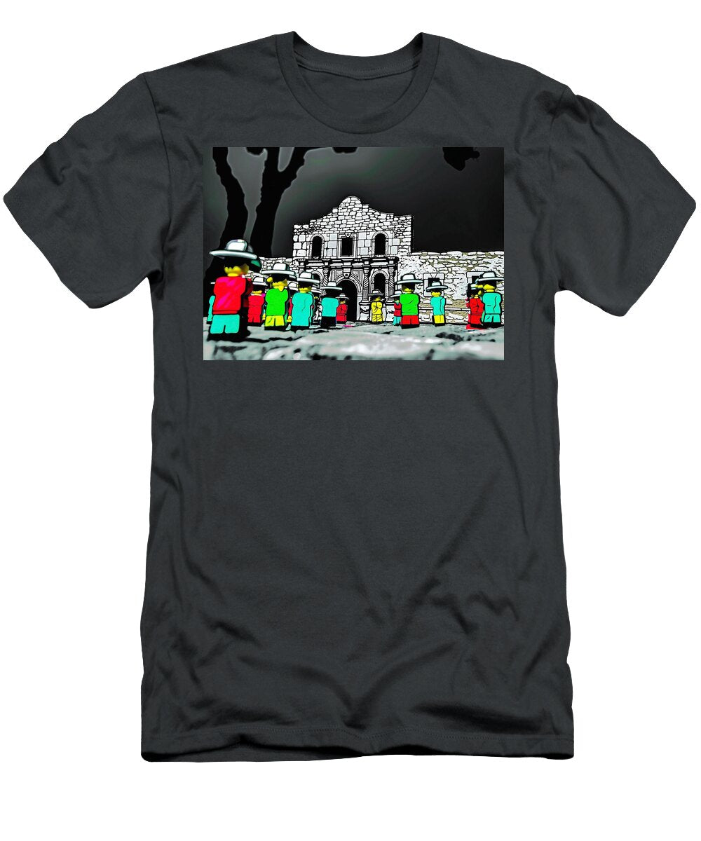 Lego Alamo a Miniature Representation of Texas History Tommy Mcdaniel T-Shirt