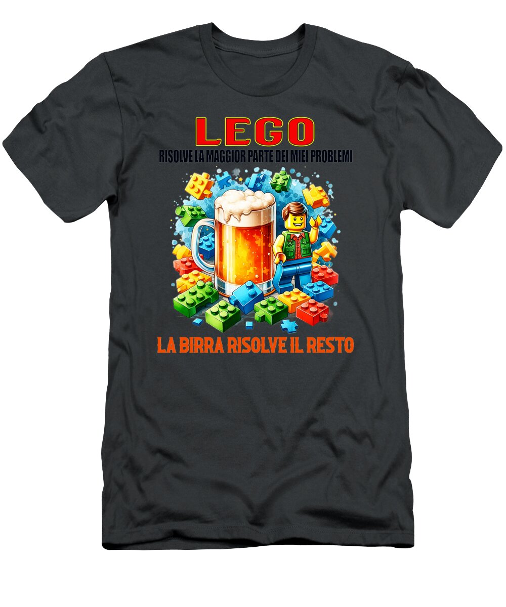 Lego Beer Problem Ital 2808 1 Oscar Saunders T-Shirt
