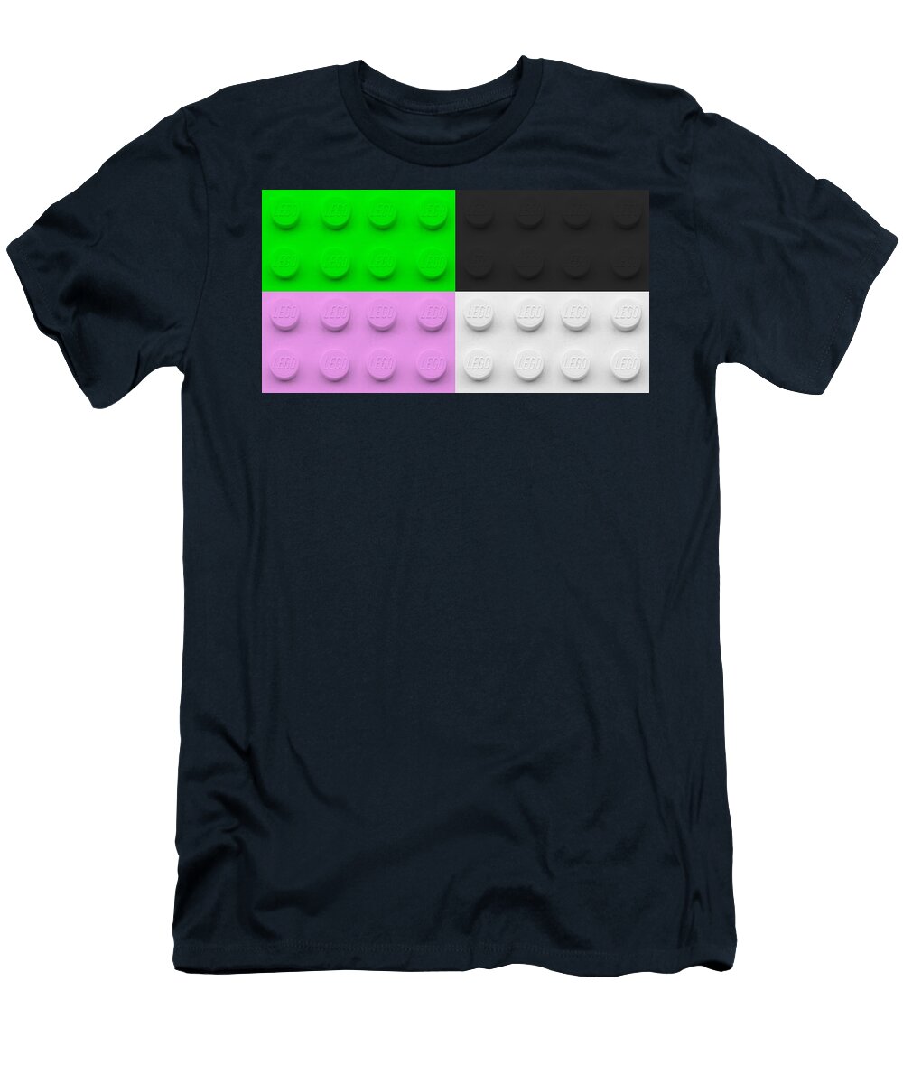 Lego Blocks Quad Colors Rob Hans T-Shirt