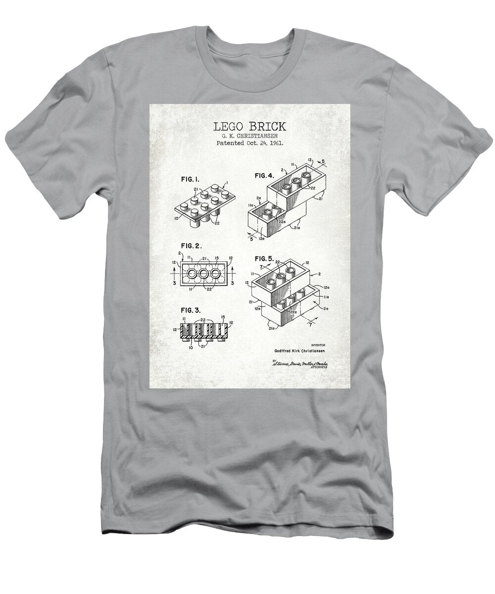 Lego Brick Old Canvas Denny H T-Shirt