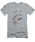 Lego Brick Patent Blueprint Cager Damanik T-Shirt