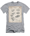 Lego Bricks Patent Lego Art Antique Vintage Patent Press T-Shirt