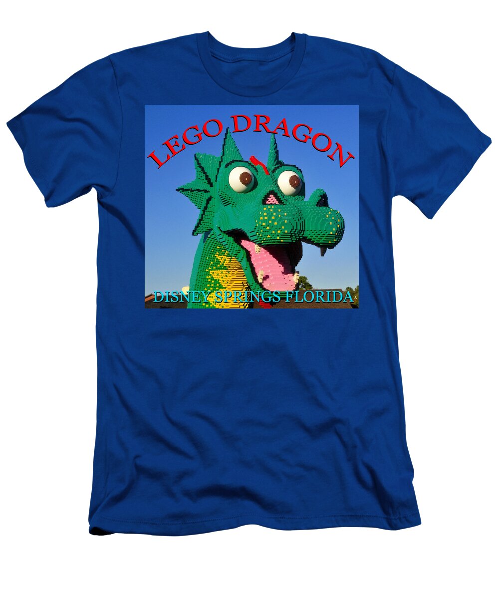 Lego Dragon Poster David Lee Thompson T-Shirt
