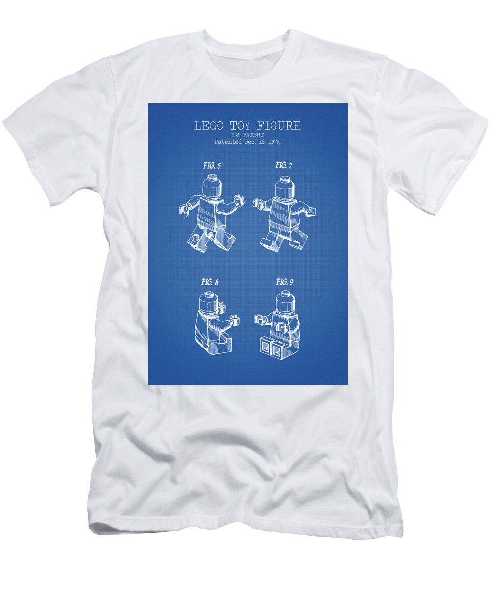 Lego Man Blue Denny H T-Shirt