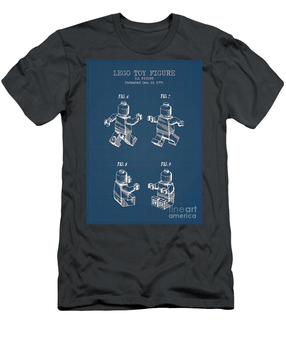 Lego Man Blueprint Yara Old School T-Shirt