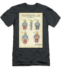 Lego Minifigure Patent Sketch Vintage Art Retro Poster Sampadart Gallery T-Shirt