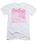 Leia Names Without Frontiers Vidddie Publyshd T-Shirt