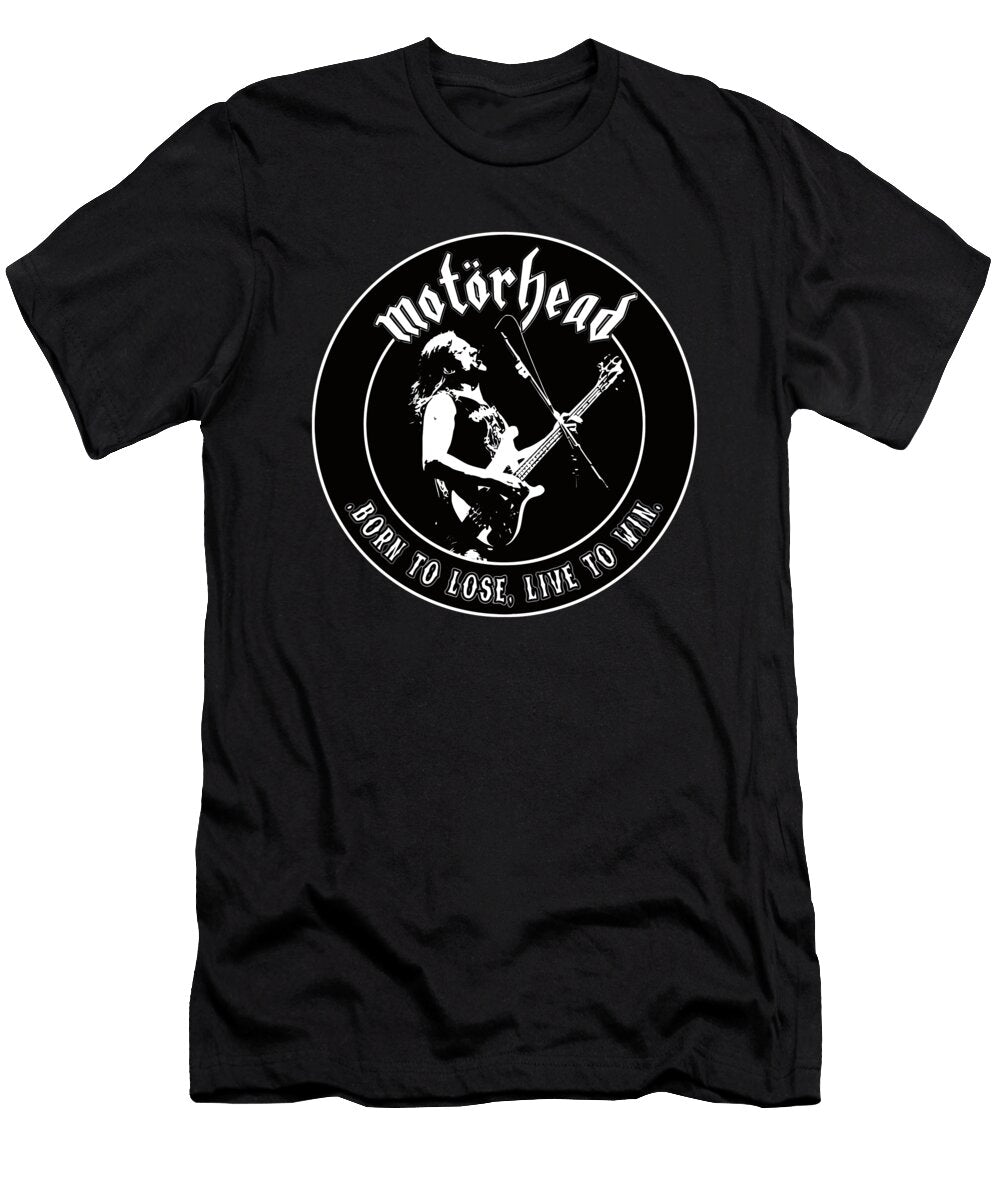 Lemmy Motorhead Born to Lose Live to Win Maria Adeline T-Shirt