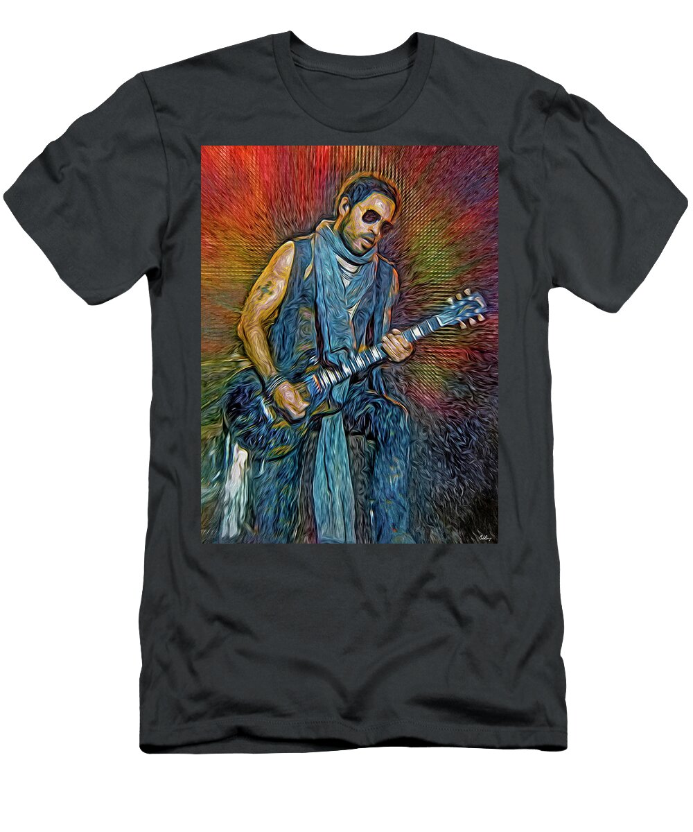 Lenny Kravitz Musician Mal Bray T-Shirt