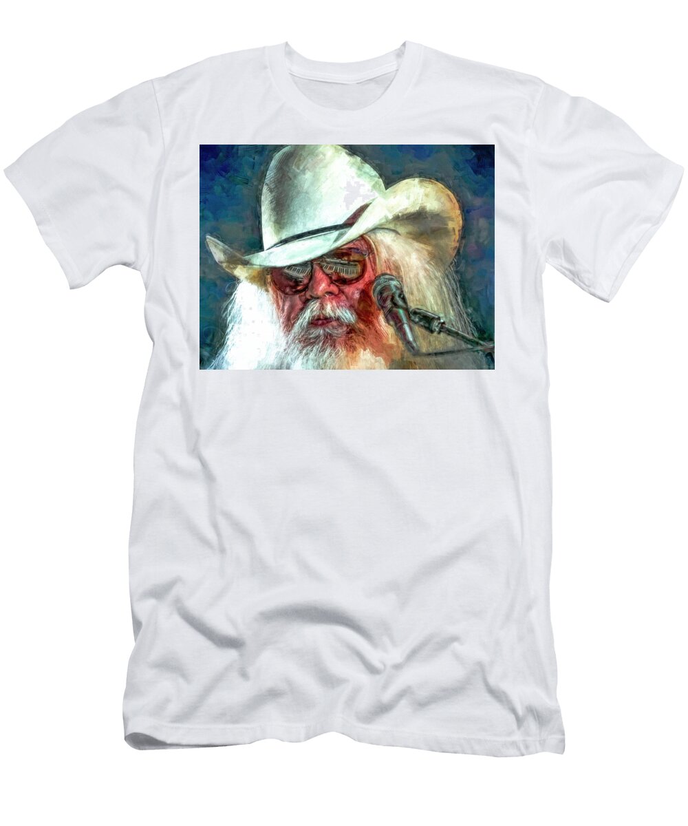 Leon Russell Singer Songwriter Mal Bray T-Shirt