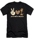 Leopard Heart Peace Love Opera Singer Me T-Shirt