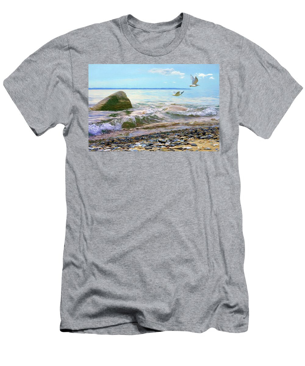 Let Your Spirit Fly Seacoast Gulls Nikolyn Mcdonald T-Shirt