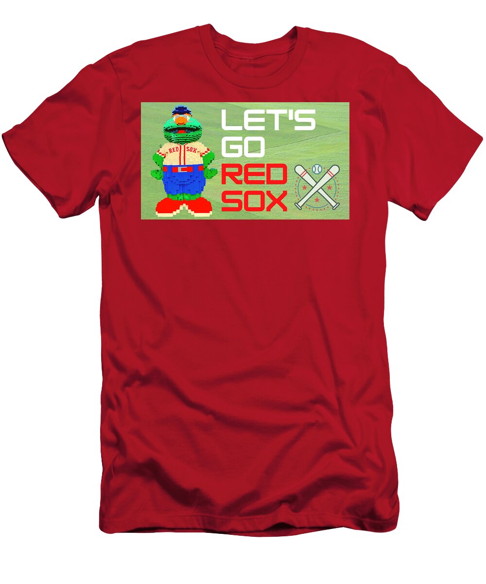 Lets Go Redsox Carol Tsiatsios T-Shirt