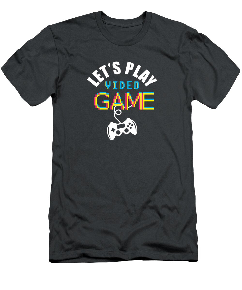Lets Play Video Game Alexander Janssen T-Shirt