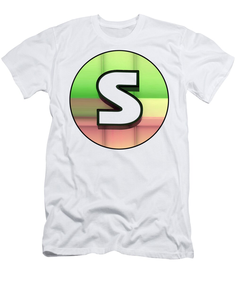 Letter S Nikolyn Mcdonald T-Shirt