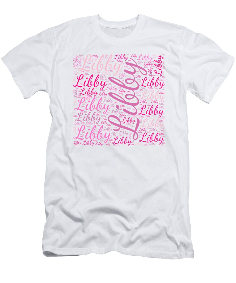 Libby Names Without Frontiers Vidddie Publyshd T-Shirt