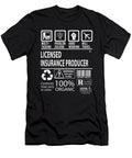 Licensed Insurance Producer Multitasking Job Title Gift Item Shi Hu Kang T-Shirt