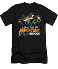 Life Is Full of Important Choices Funny Piano Bi T-Shirt