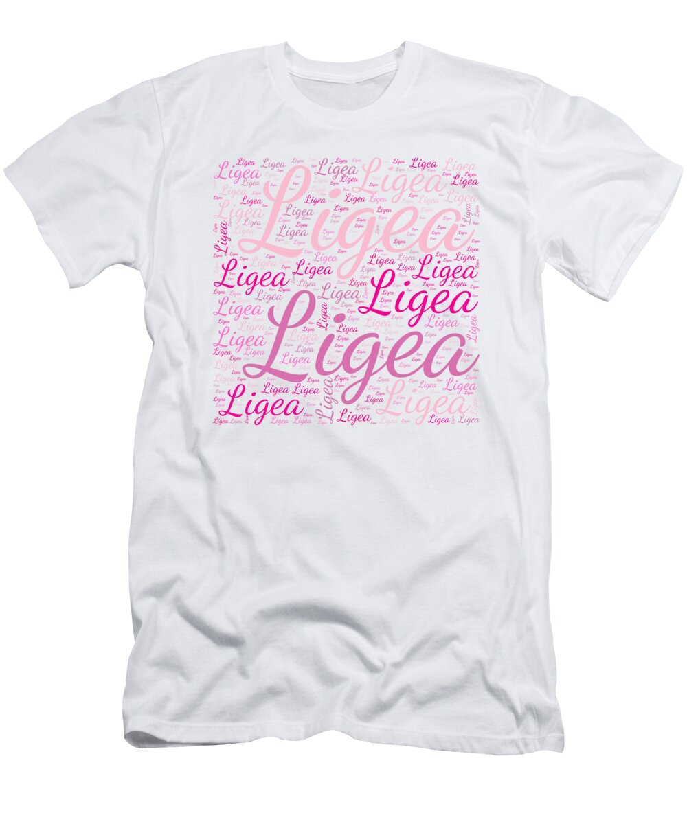 Ligea Names Without Frontiers Vidddie Publyshd T-Shirt