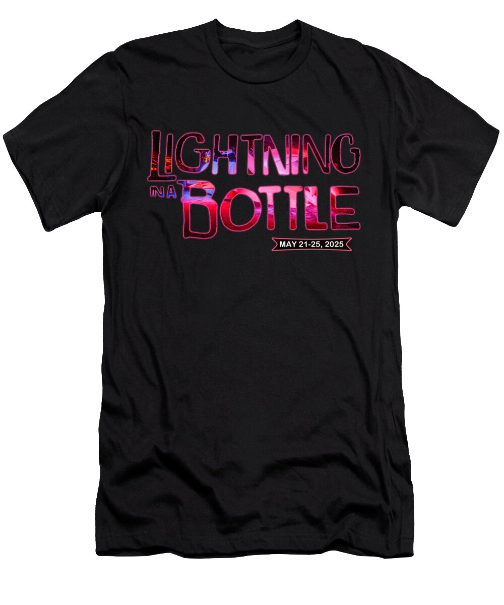 Lightning in a Bottle Music Festival 2025 Race Xase T-Shirt