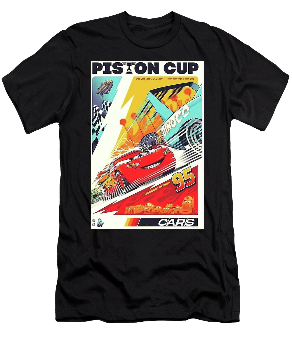 Lightning Mcqueen Piston Cup Remington Sipes T-Shirt