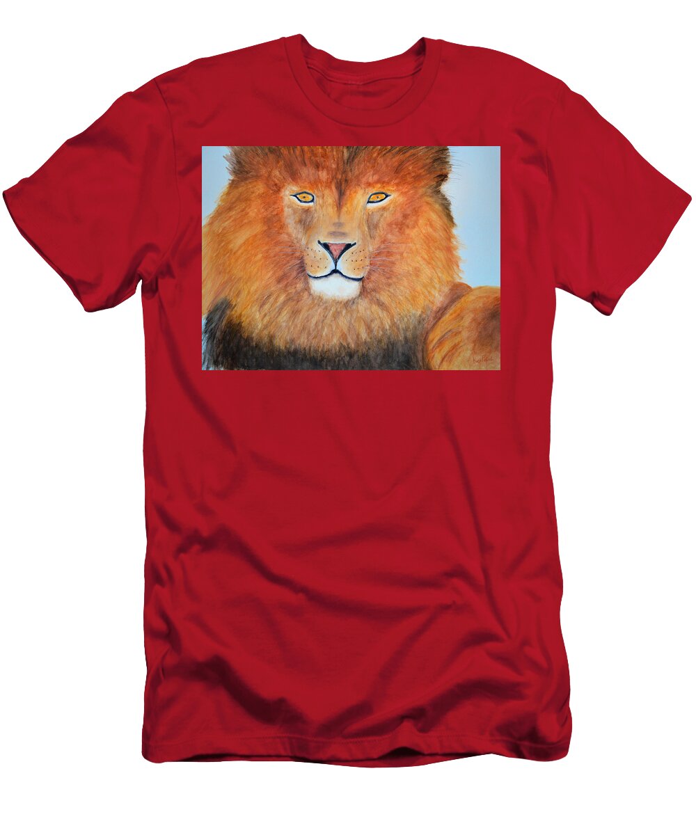 Lion Selfie Ken Figurski T-Shirt