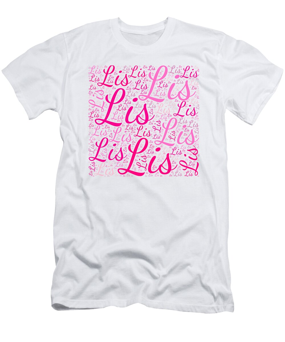 Lis Names Without Frontiers Vidddie Publyshd T-Shirt