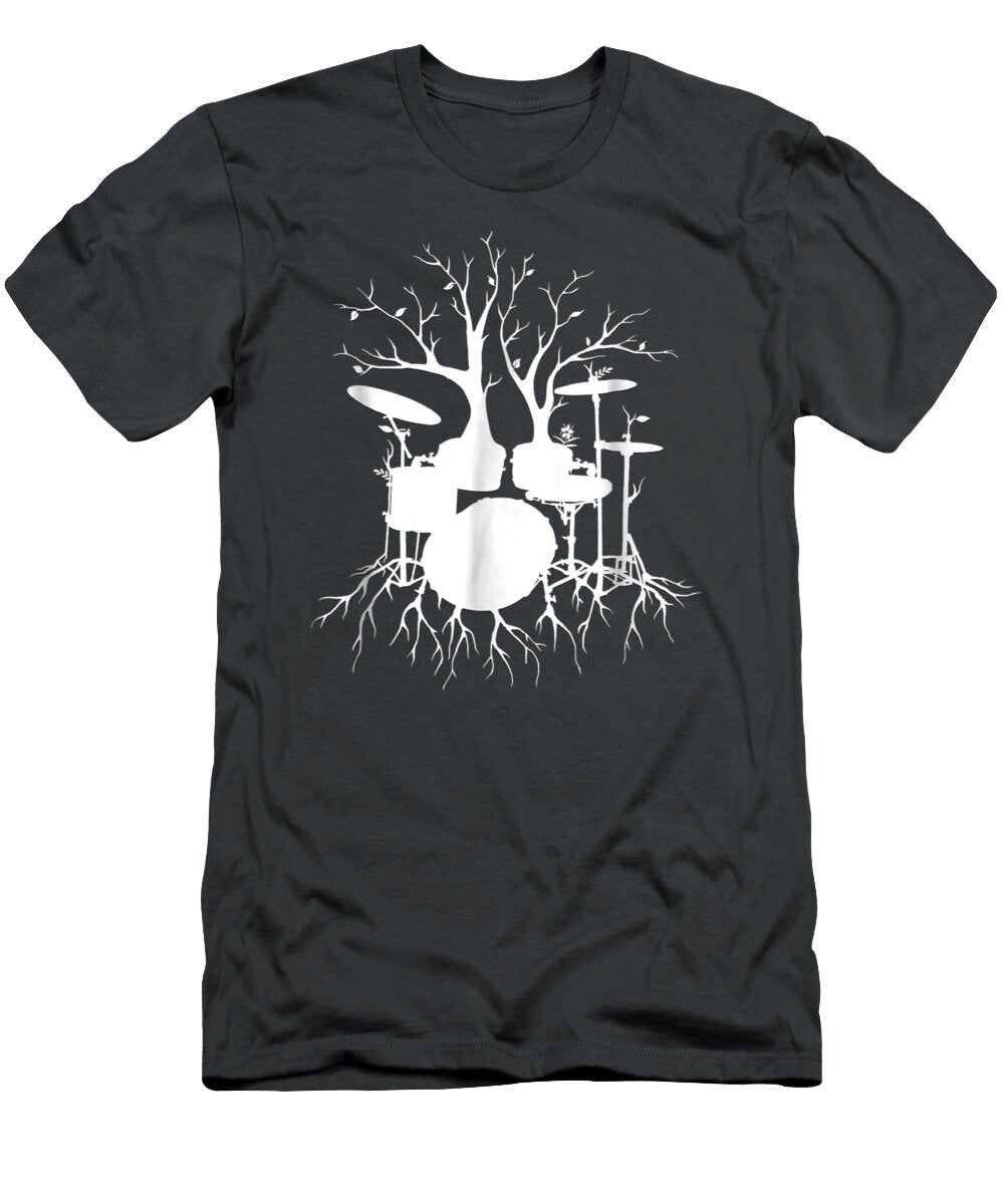 Live the Beat Drum Drummer for Musician Maddis Rhiann T-Shirt