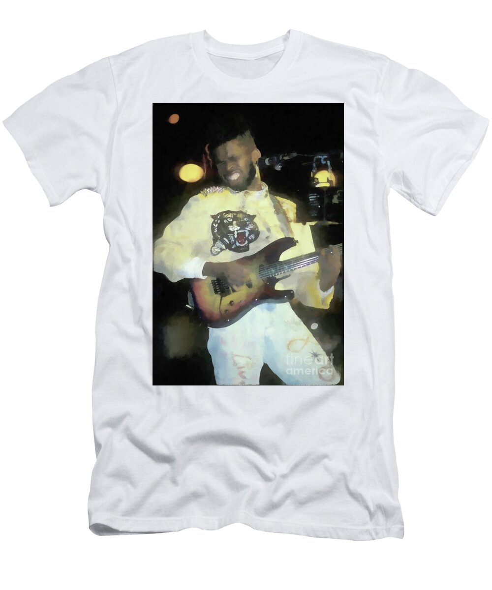Living Colour Vernon Reid Painting Concert Photos T-Shirt