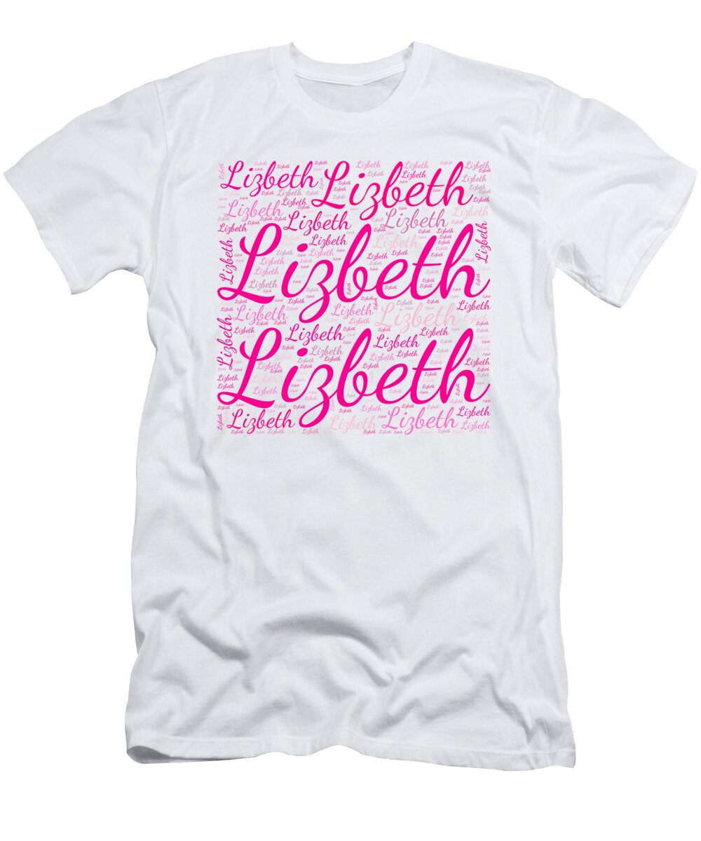 Lizbeth Names Without Frontiers Vidddie Publyshd T-Shirt