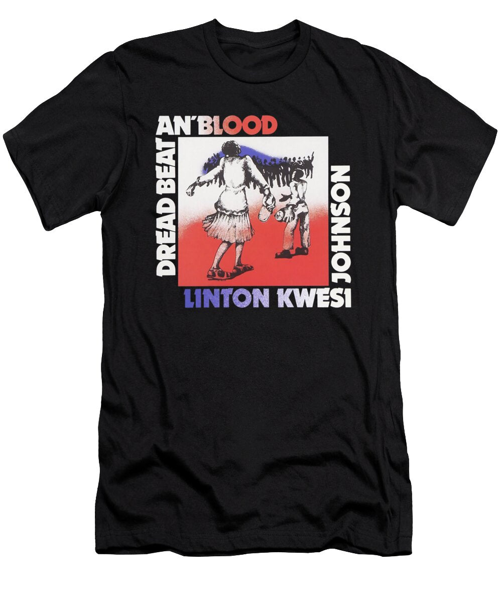 Lkj Linton Kwesi Johnson Dread Beat an Blood Joms Rhapsody T-Shirt
