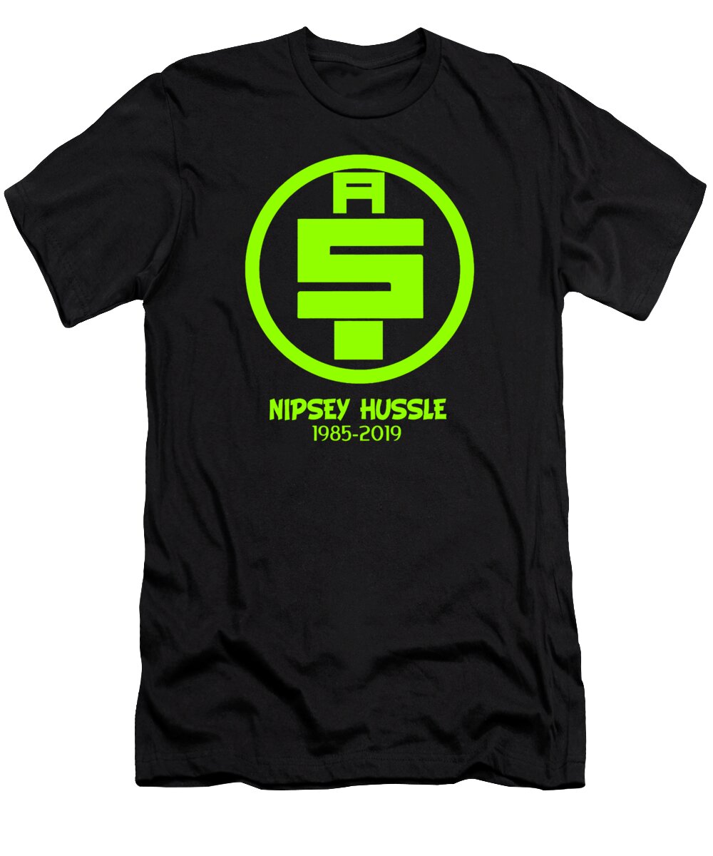 Logo Nipsey Husle Repper Hits Meade Esselin T-Shirt