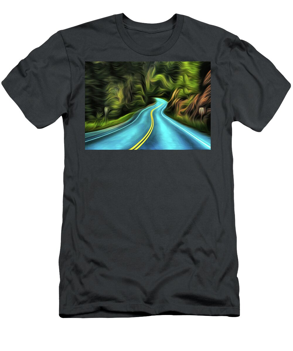 Long and Windy Road Naman Imagery T-Shirt