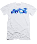 Long Pure Water Wave Art Sharon Cummings T-Shirt