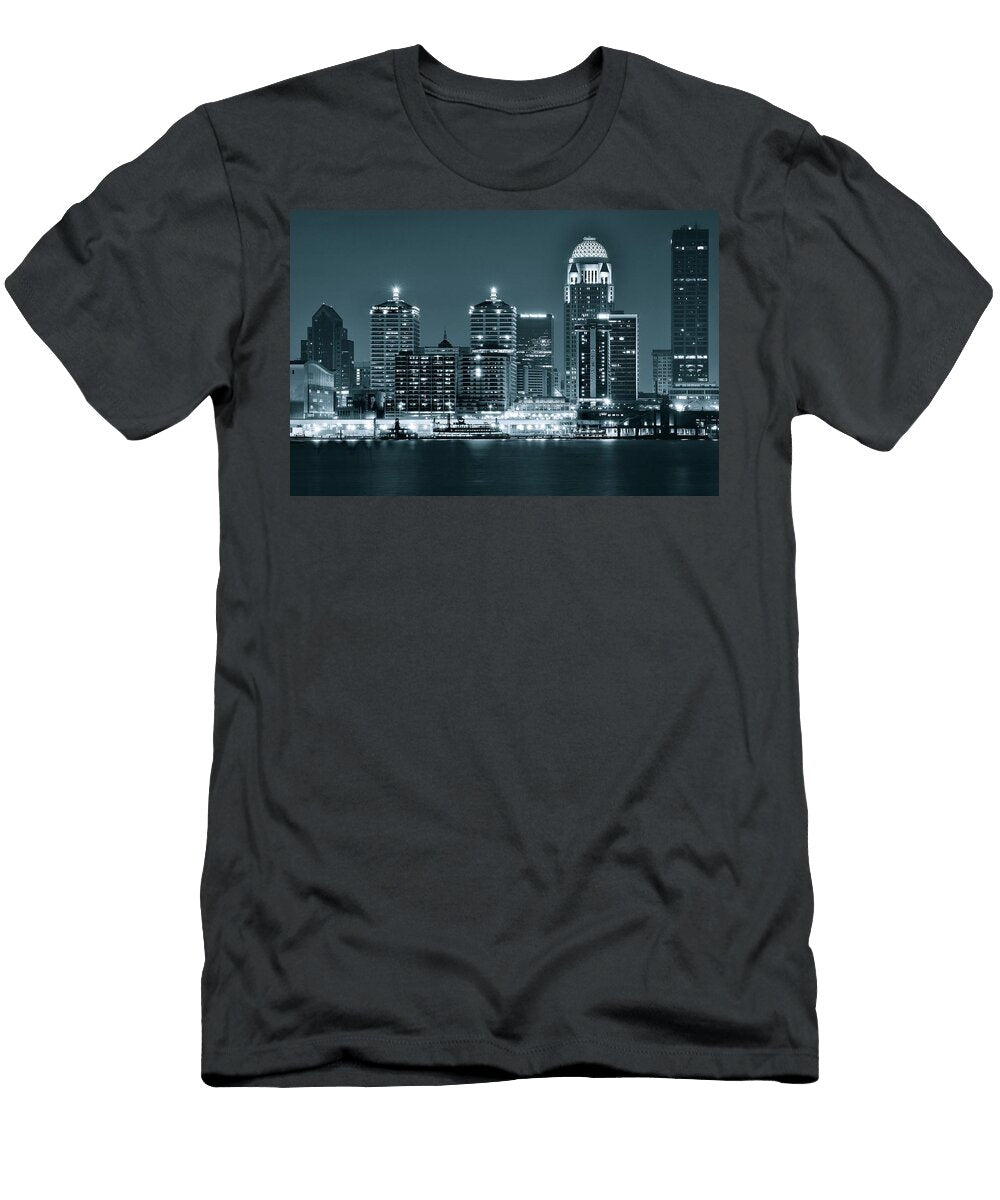 Louisville in Black and White Frozen in Time Fine Art Photography T-Shirt