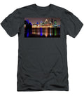 Louisville Lighting Up the Ohio River Frozen in Time Fine Art Photography T-Shirt