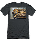 Lounging Lion Lisa S Baker T-Shirt