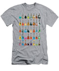 Love Guitar Different Guitars Music Lover Funny Lochla Reya T-Shirt