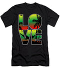 Love Summer Jamaican Beach Rasta Reggae Jamaica Florian Dold Art T-Shirt