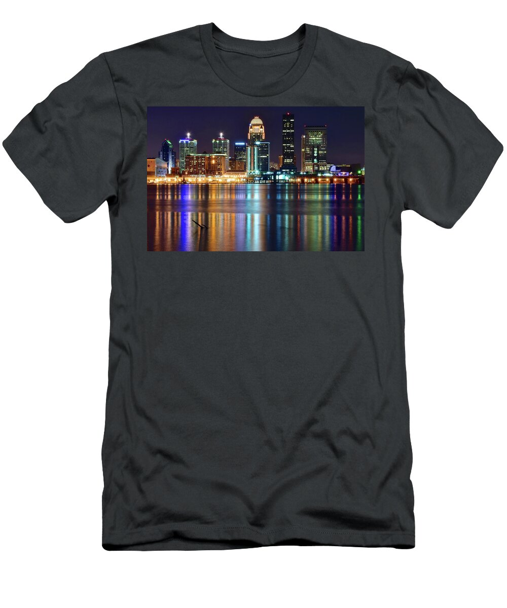Lovely Louisville Lights Frozen in Time Fine Art Photography T-Shirt