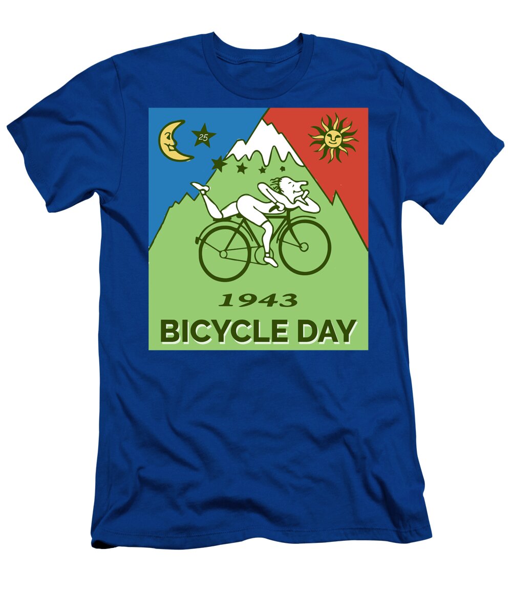 Lover Psychonauts Magic Game Bicycle Day 1943 Vintage Albert Hofmann Lsd Douxie Grimo T-Shirt