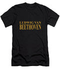 Ludwig Van Beethoven 01 Tnr Old Gold Fa Zoran Chokullov T-Shirt