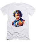 Ludwig Van Beethoven 1 in Wpap Pop Art Vectorart Nesia T-Shirt