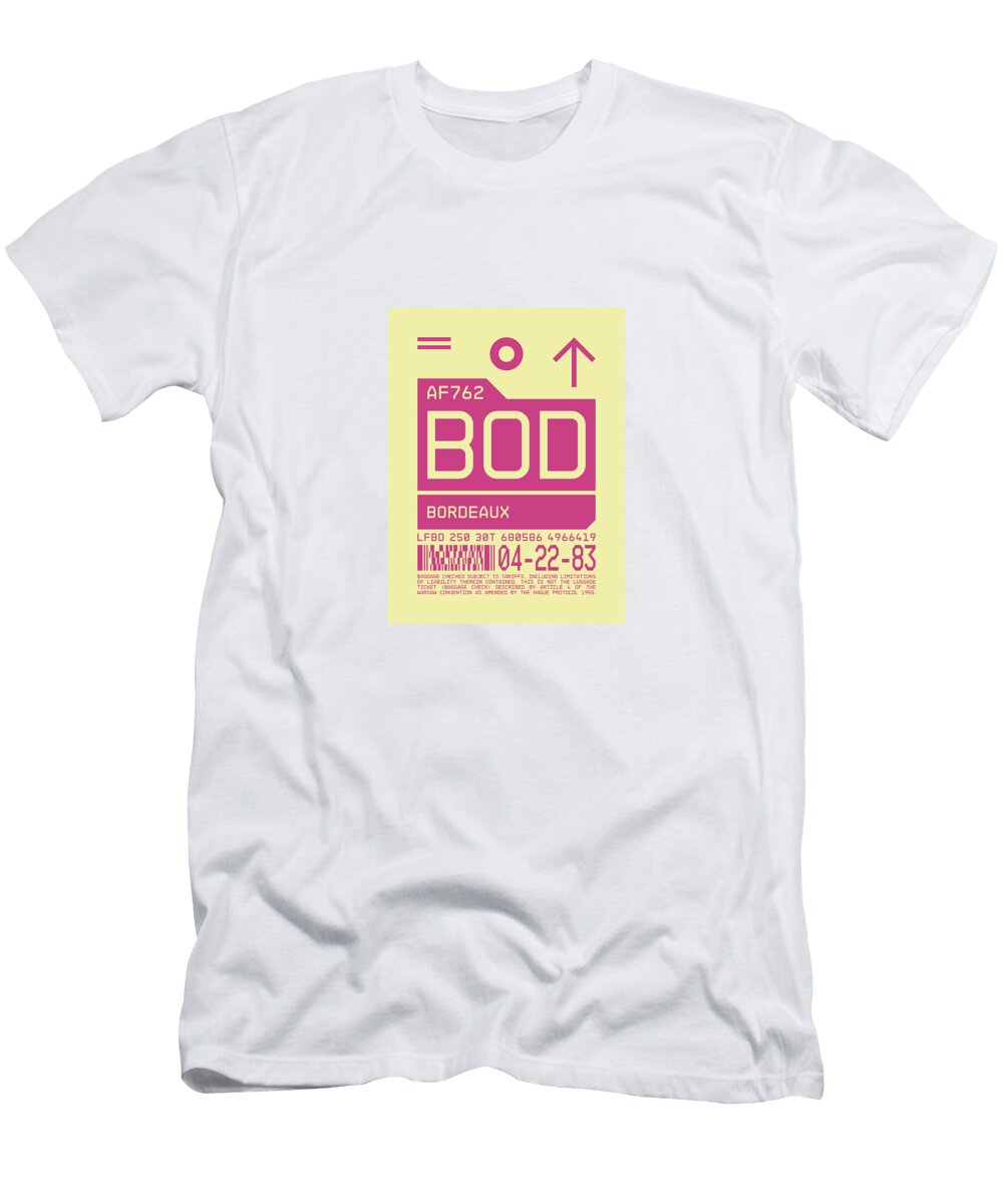 Luggage Tag C Bod Bordeaux France Organic Synthesis T-Shirt
