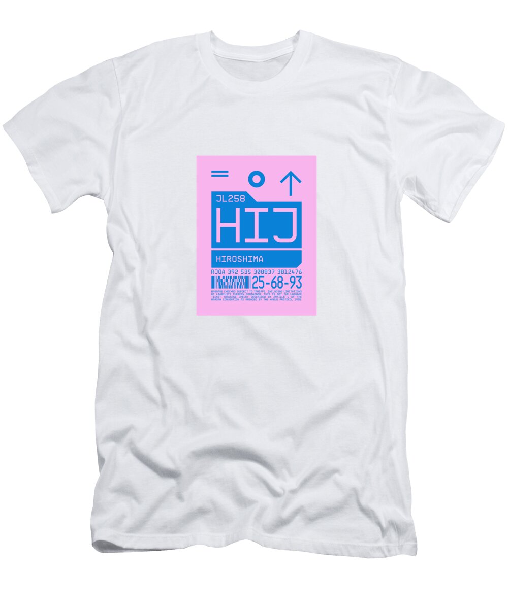 Luggage Tag C Hij Hiroshima Japan Organic Synthesis T-Shirt