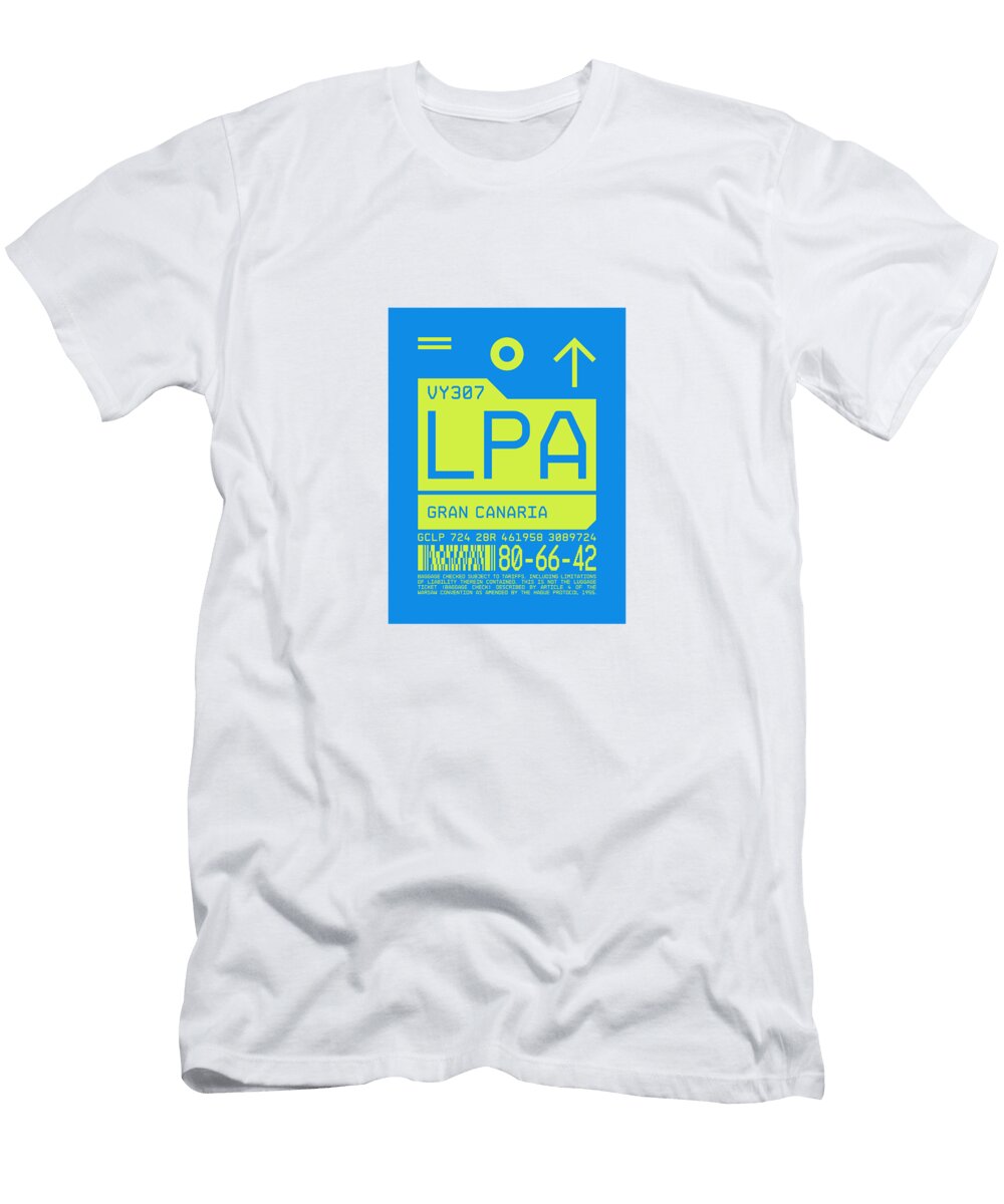 Luggage Tag C Lpa Gran Canaria Canary Islands Spain Organic Synthesis T-Shirt