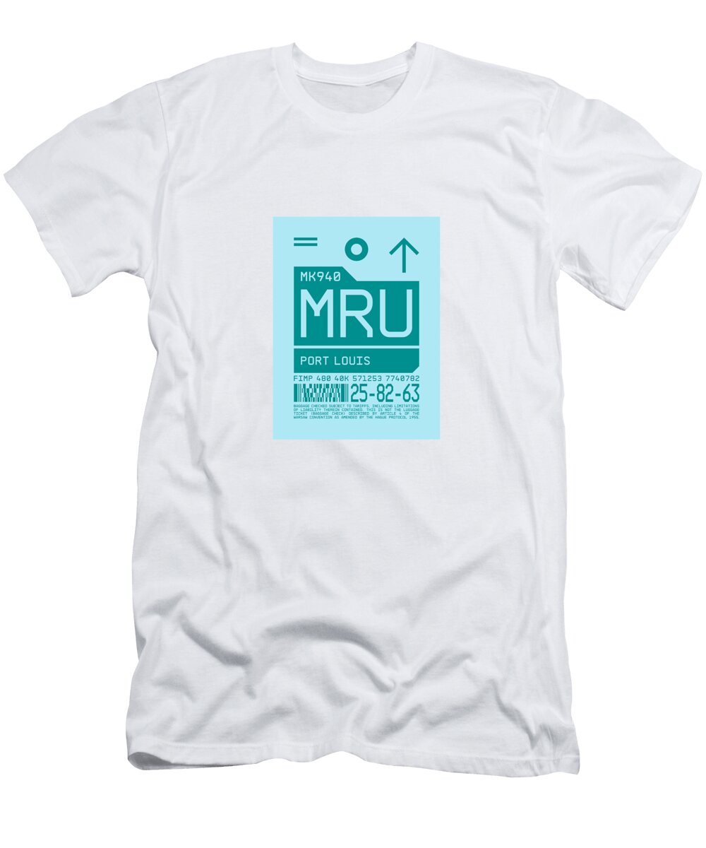 Luggage Tag C Mru Port Louis Mauritius Organic Synthesis T-Shirt