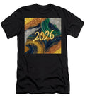 Luxurious Digital Artwork for New Year 2026 Caporusso Vitantonio T-Shirt